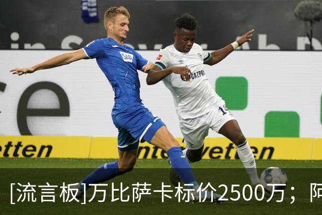 [流言板]万比萨卡标价2500万；阿雷奥拉被放弃；尤文马赛有意托迪博